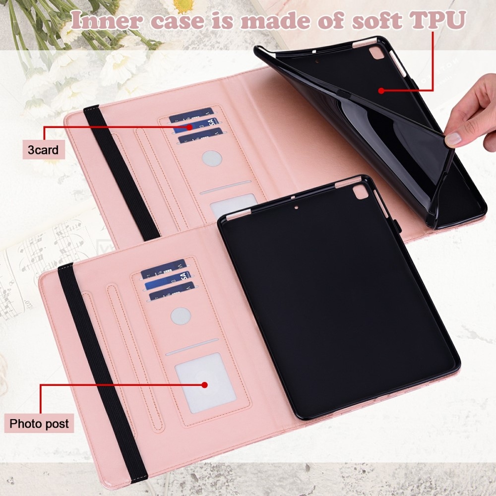 Tree zavírací pouzdro na tablet Xiaomi Pad 7/7 Pro - růžovozlaté