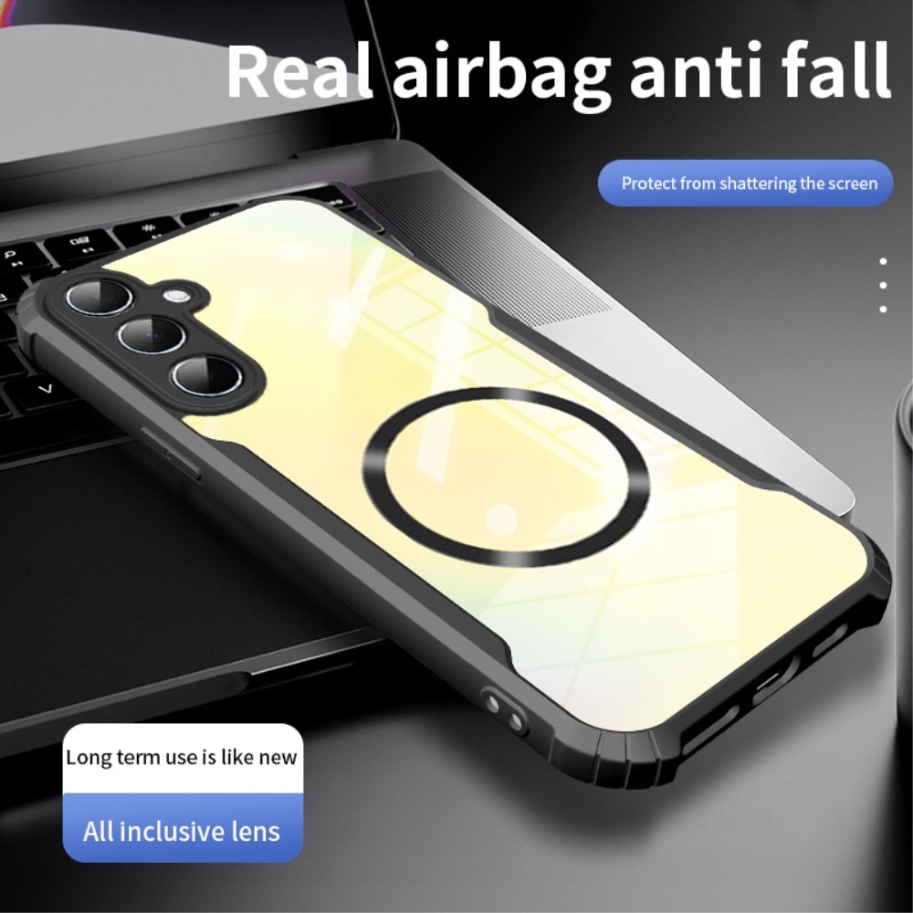 Rein odolný kryt s podporou MagSafe na Samsung Galaxy A56 5G - černý