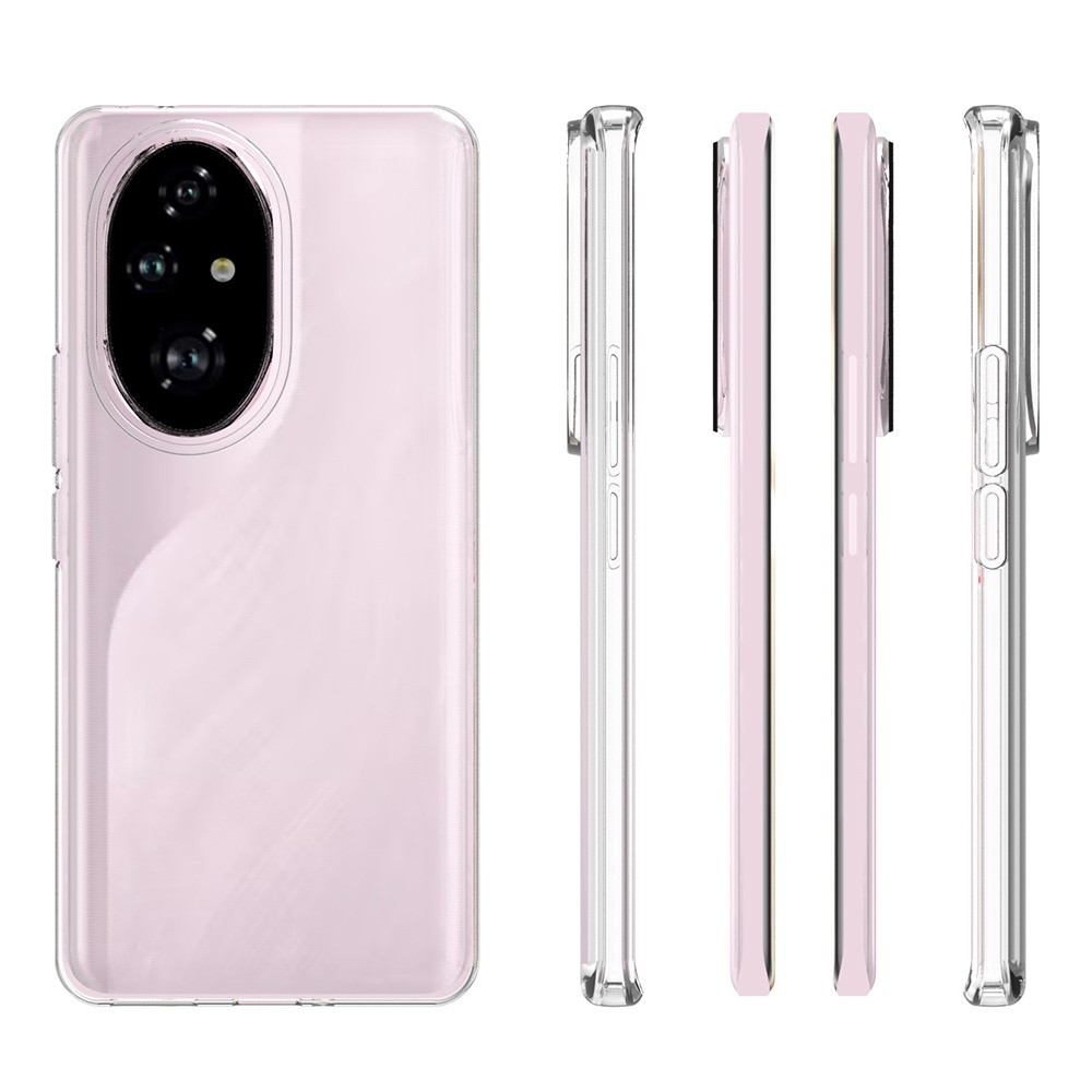 Průhledný gelový obal na Honor 200 Pro 5G - průhledný