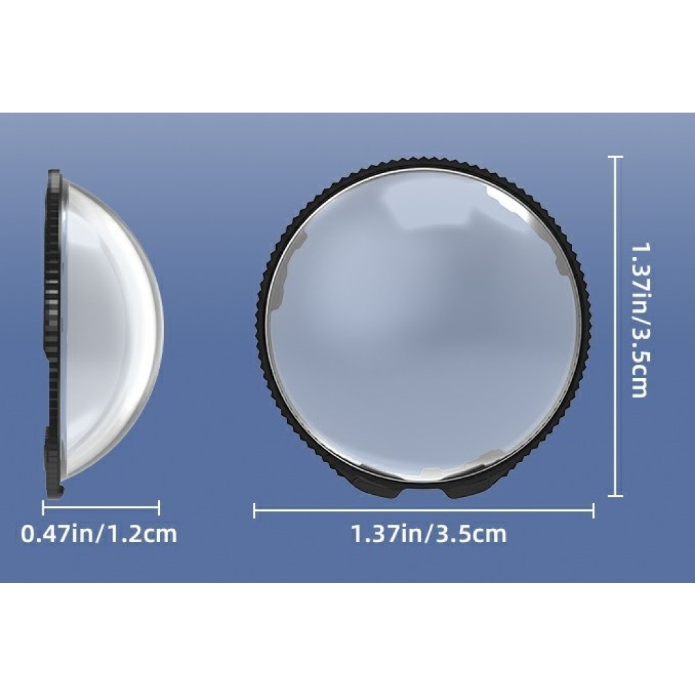 Ochranné krytky objektivů pro Insta360 X5 (2 ks)