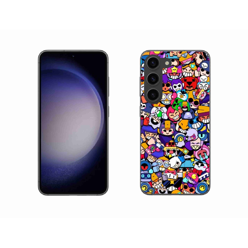 Gelový kryt mmCase na Samsung Galaxy S23 5G - brawl stars 2