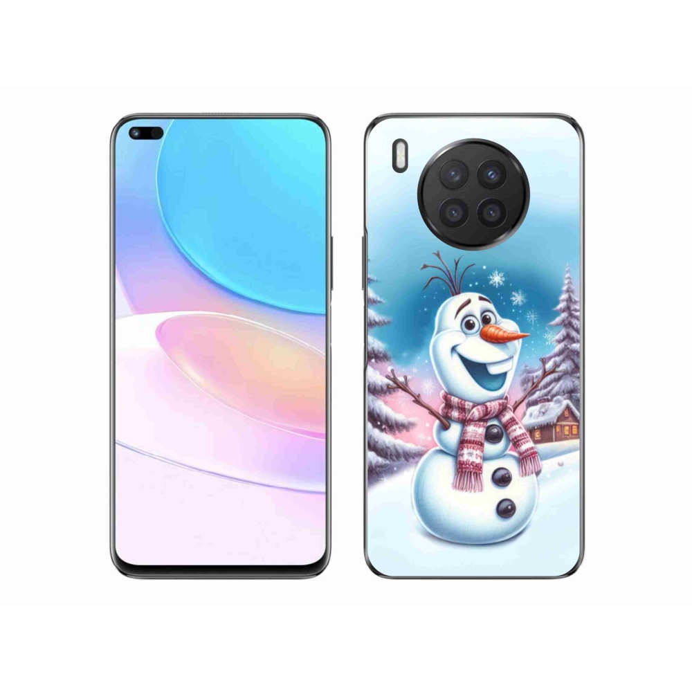 Gelový kryt mmCase na Huawei Nova 8i - ledové království