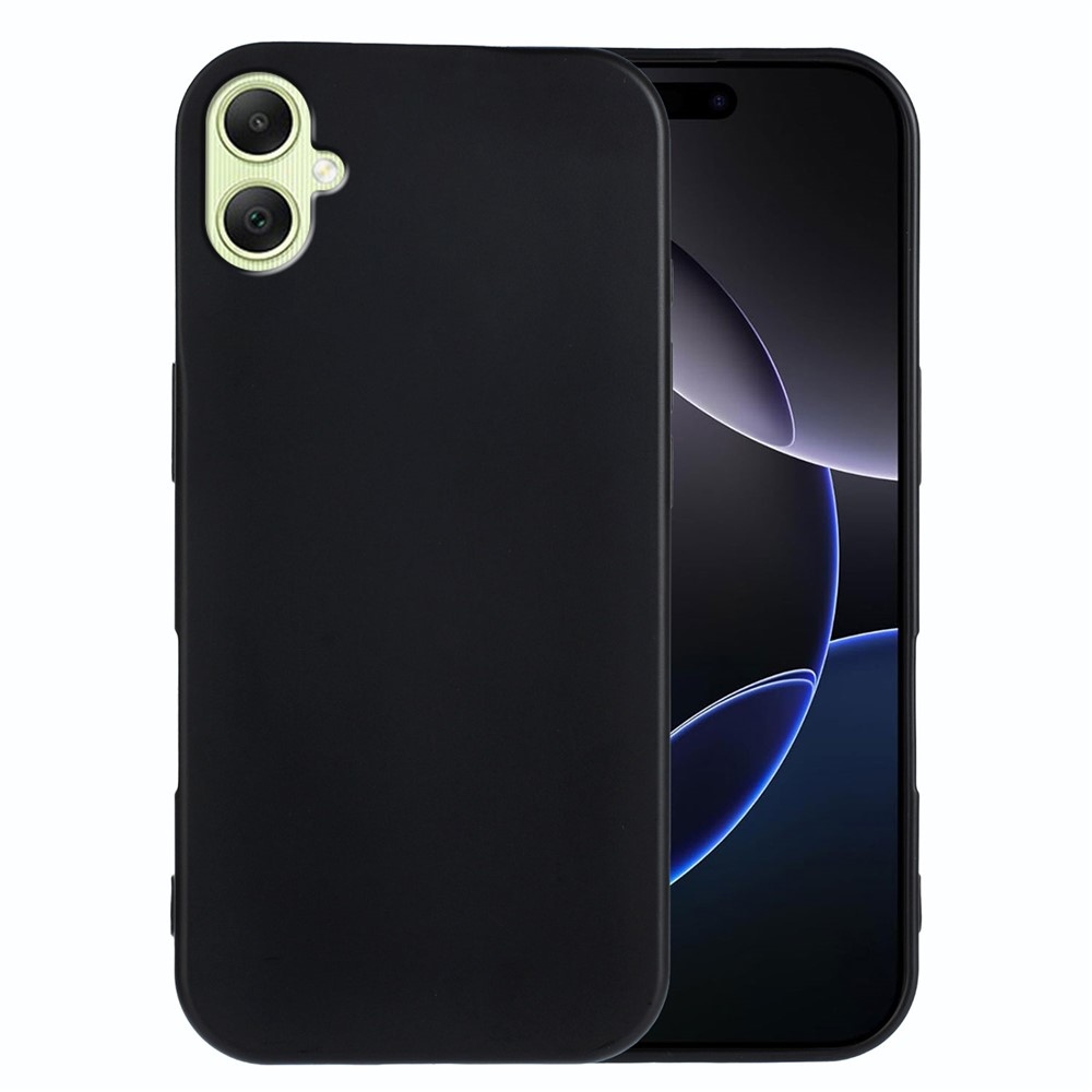 Matný gelový obal na Samsung Galaxy A07 4G - černý