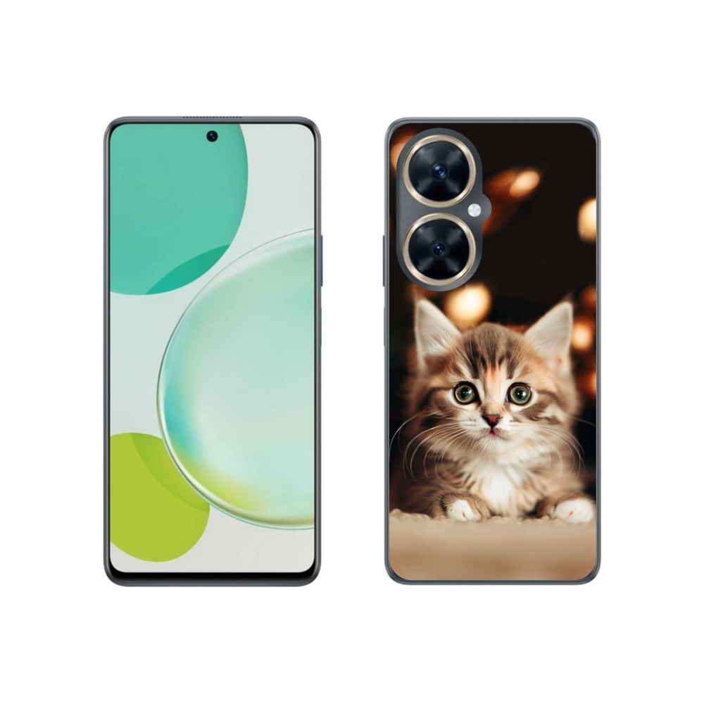 Gelový kryt mmCase na Huawei Nova 11i - roztomilé kotě 2