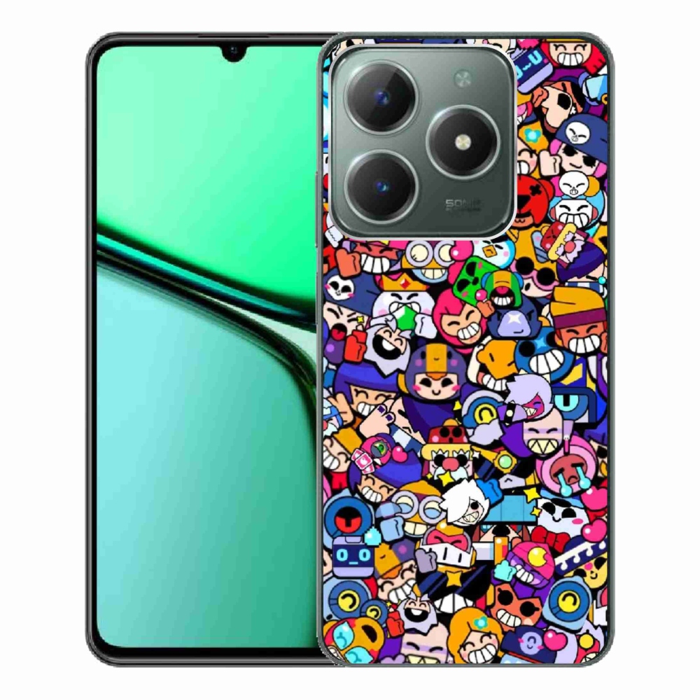 Gelový kryt mmCase na Realme C61 - brawl stars 2