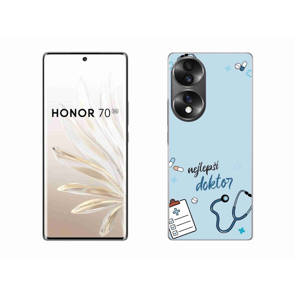 Gelový kryt mmCase na Honor 70 - nejlepší doktor
