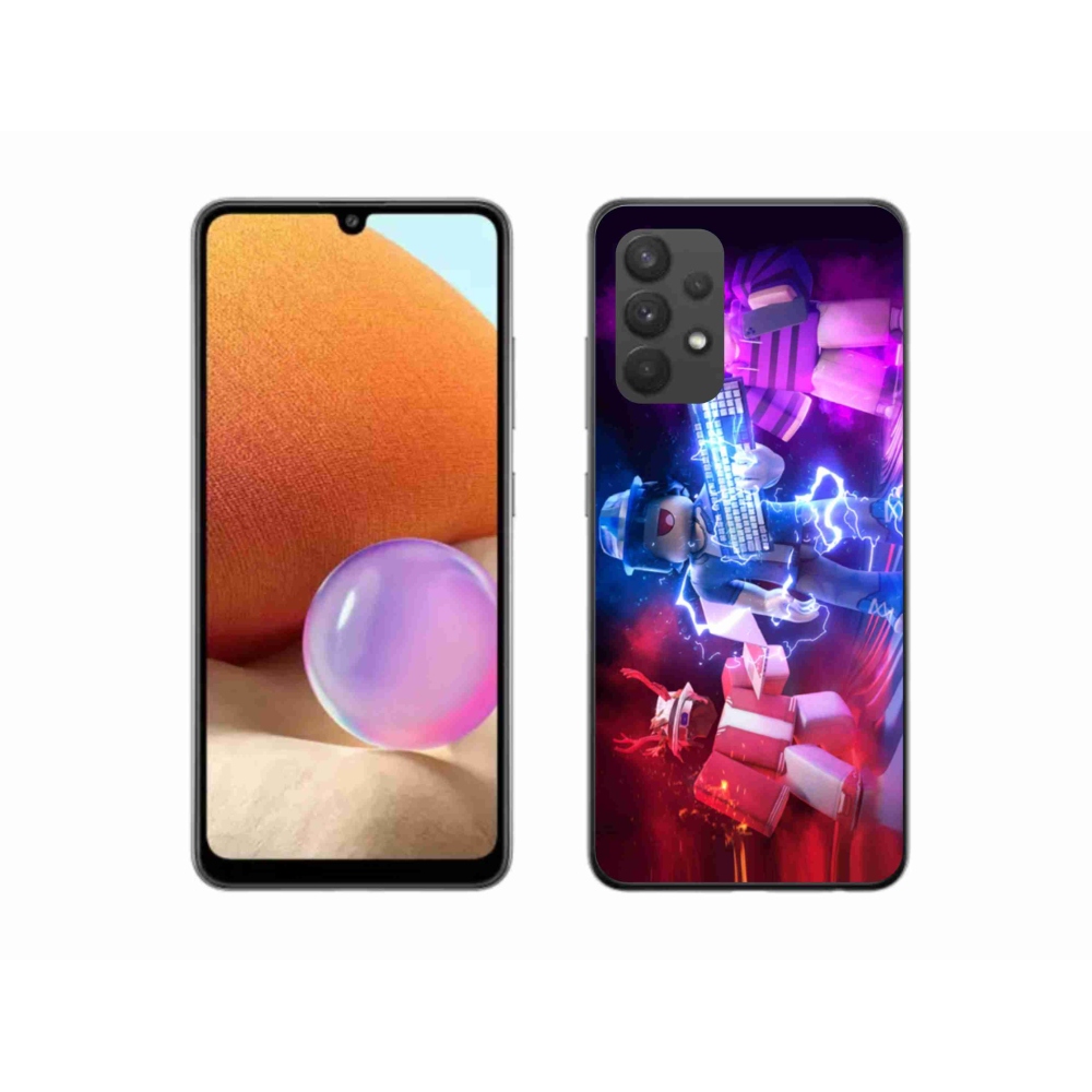 Gelový kryt mmCase na Samsung Galaxy A32 4G - roblox