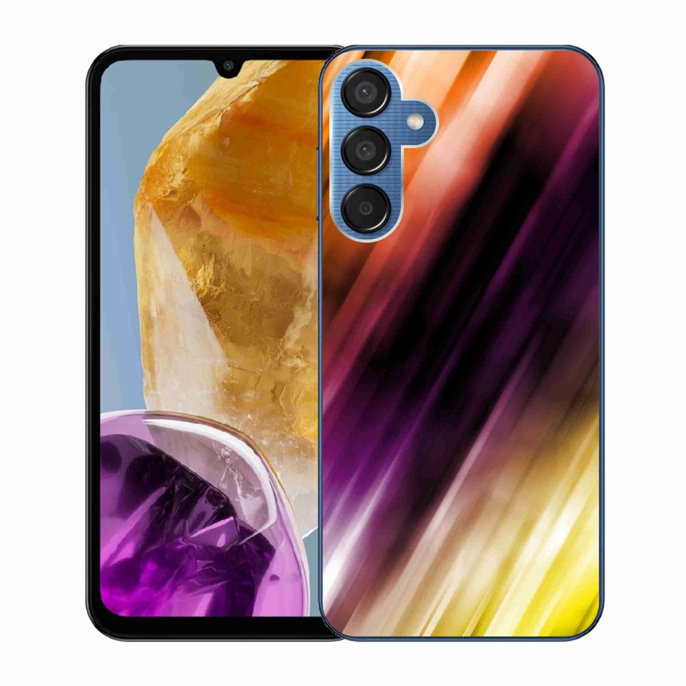 Gelový kryt mmCase na Samsung Galaxy M15 5G - abstraktní vzor 5