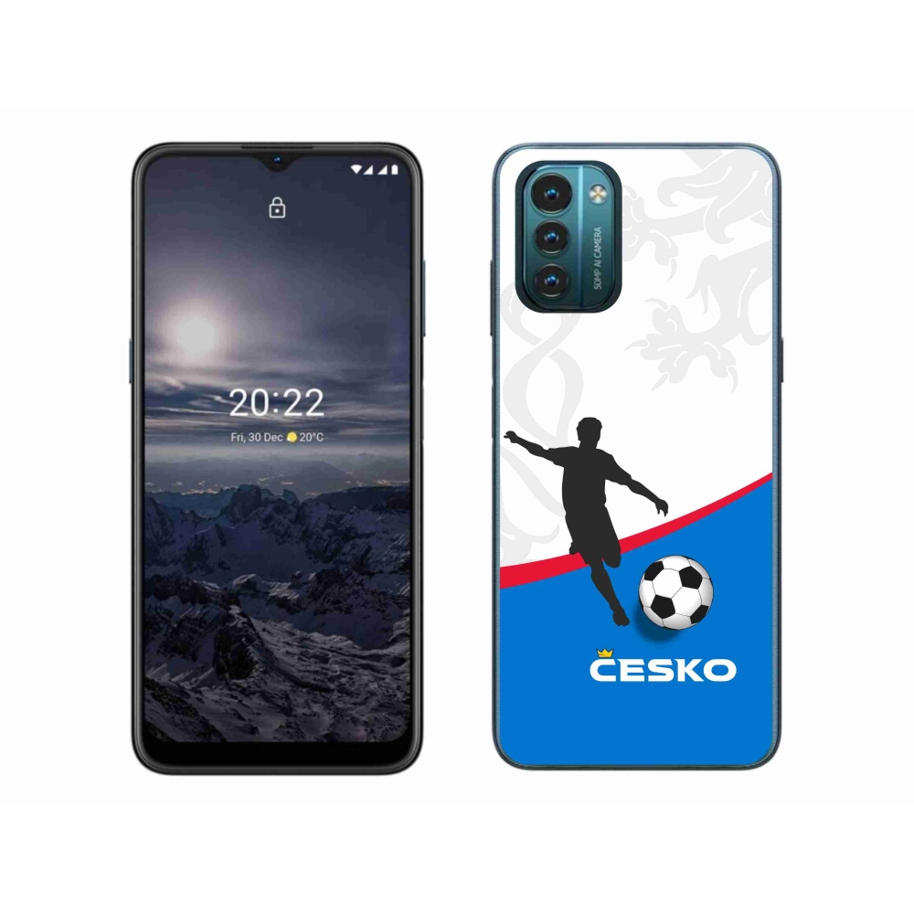 Gelový kryt mmCase na Nokia G11/G21 - fotbal Česko 1
