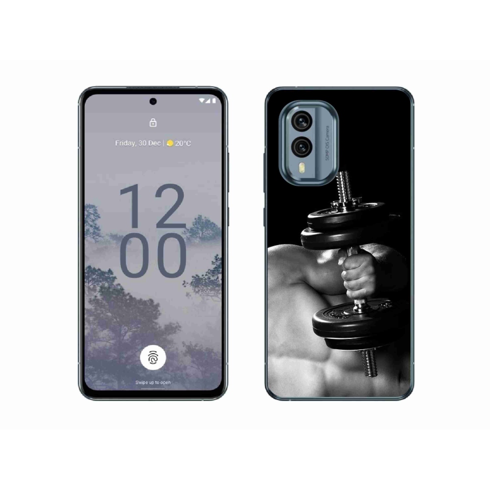 Gelový kryt mmCase na Nokia X30 5G - posilování 2