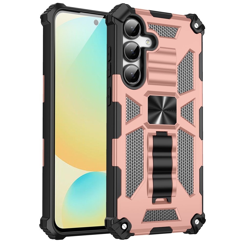 Shock odolný hybridní kryt na Samsung Galaxy A17 5G/A26 5G - růžovozlatý