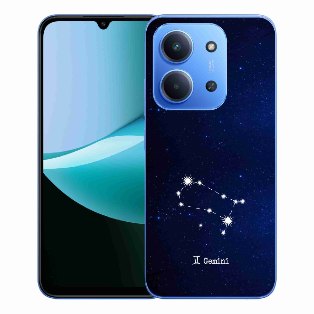 Gelový kryt mmCase na Xiaomi Redmi 15C 4G/5G (173mm) - souhvězdí Blíženců