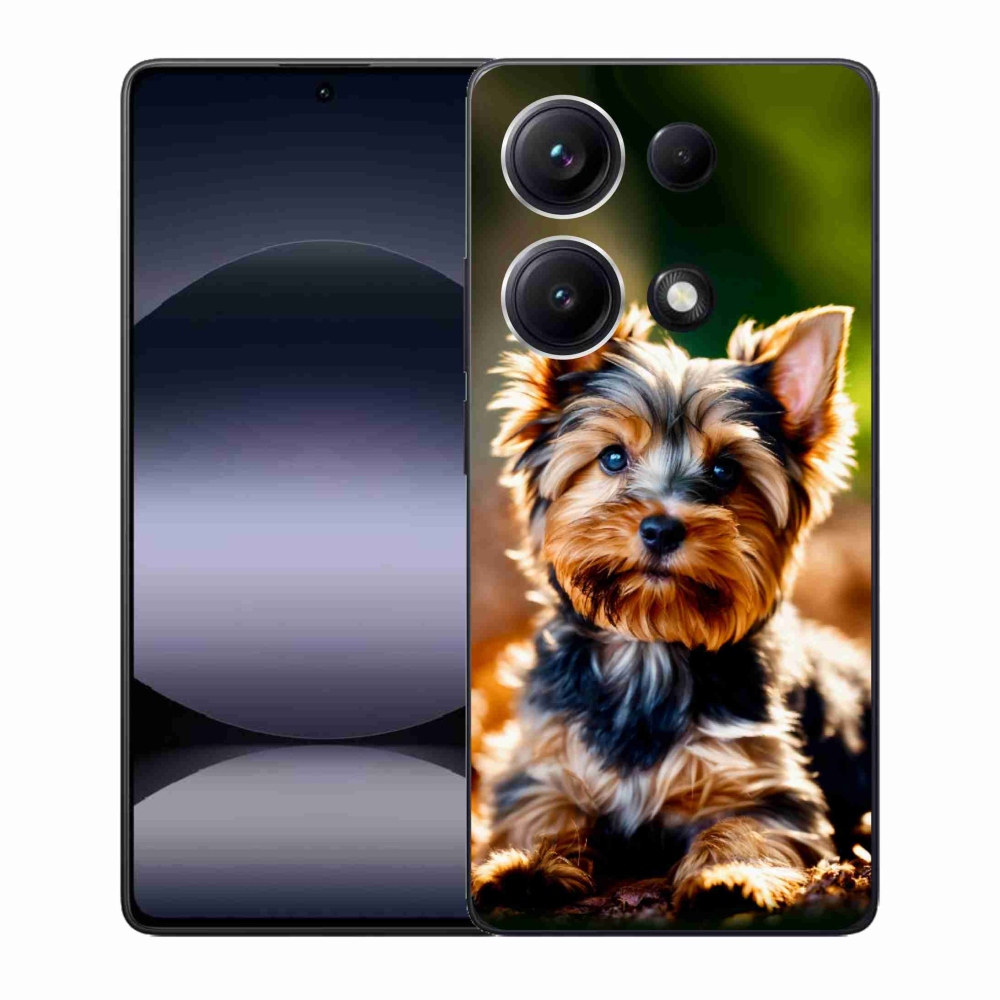 Gelový kryt mmCase na Xiaomi Redmi Note 14S - jorkšír 10