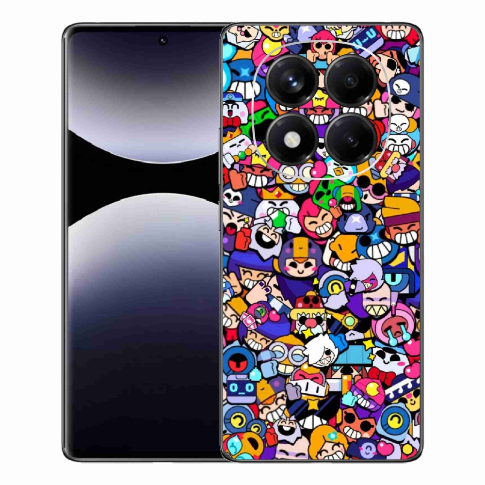 Gelový kryt mmCase na Xiaomi Redmi Note 14 Pro - brawl stars 2