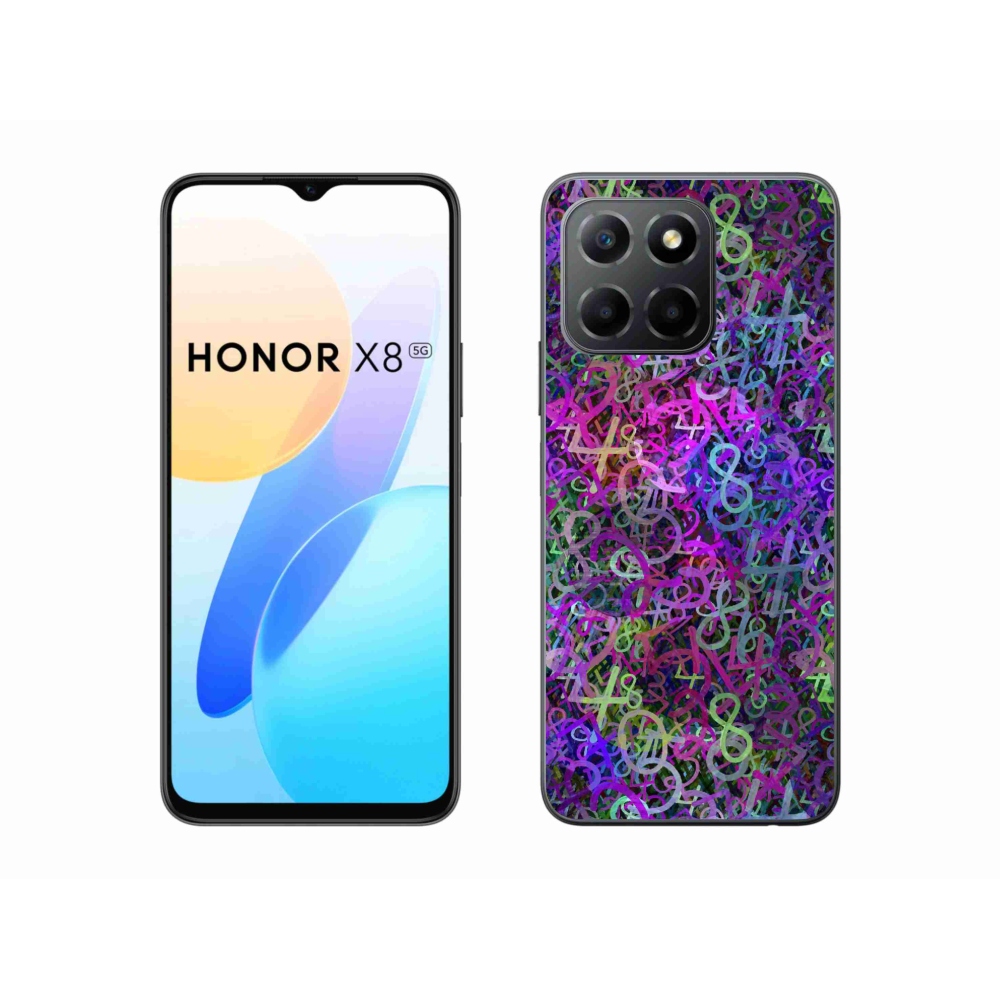 Gelový kryt mmCase na Honor X8 5G - abstraktní motiv 25