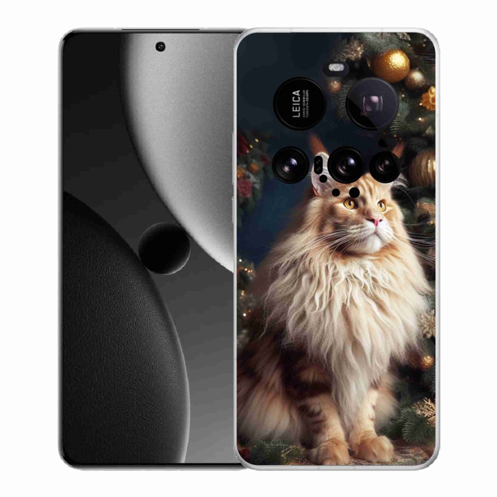 Gelový kryt mmCase na Xiaomi 15 Ultra - kočka u stromku