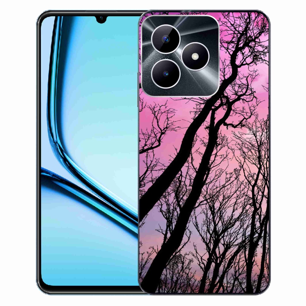 Gelový obal mmCase na Realme Note 50 - opadané stromy