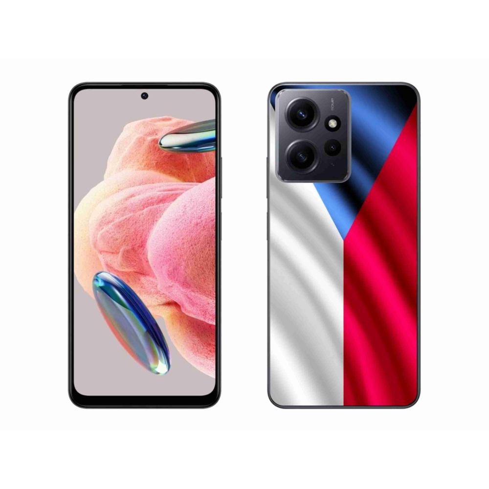Gelový kryt mmCase na Xiaomi Redmi Note 12 4G - česká vlajka