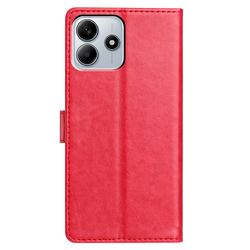 Clots knížkové pouzdro na Xiaomi Redmi Note 14 5G - rose