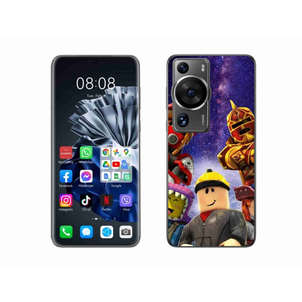 Gelový kryt mmCase na Huawei P60 Pro - roblox 3