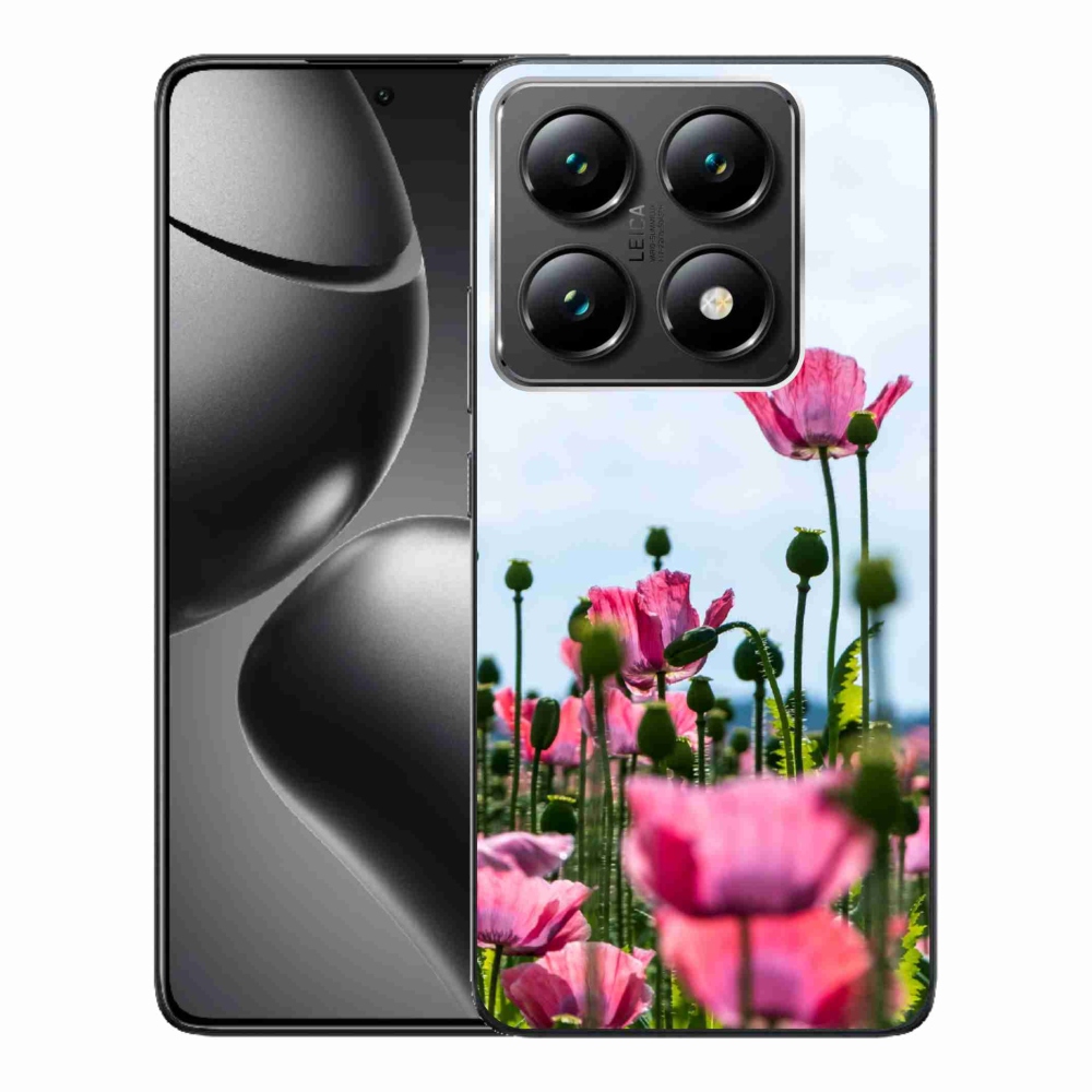 Gelový kryt mmCase na Xiaomi 14T Pro - vlčí mák