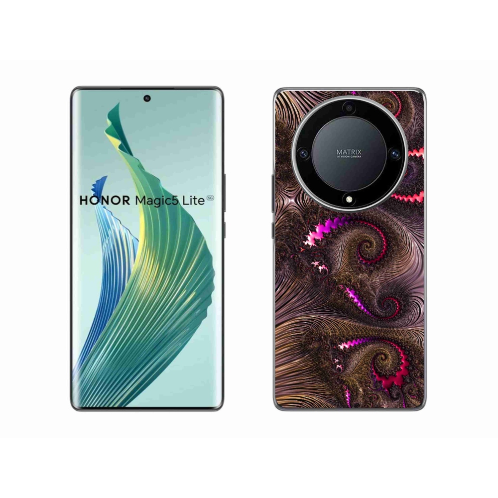 Gelový kryt mmCase na Honor Magic 5 Lite 5G - abstraktní motiv 24