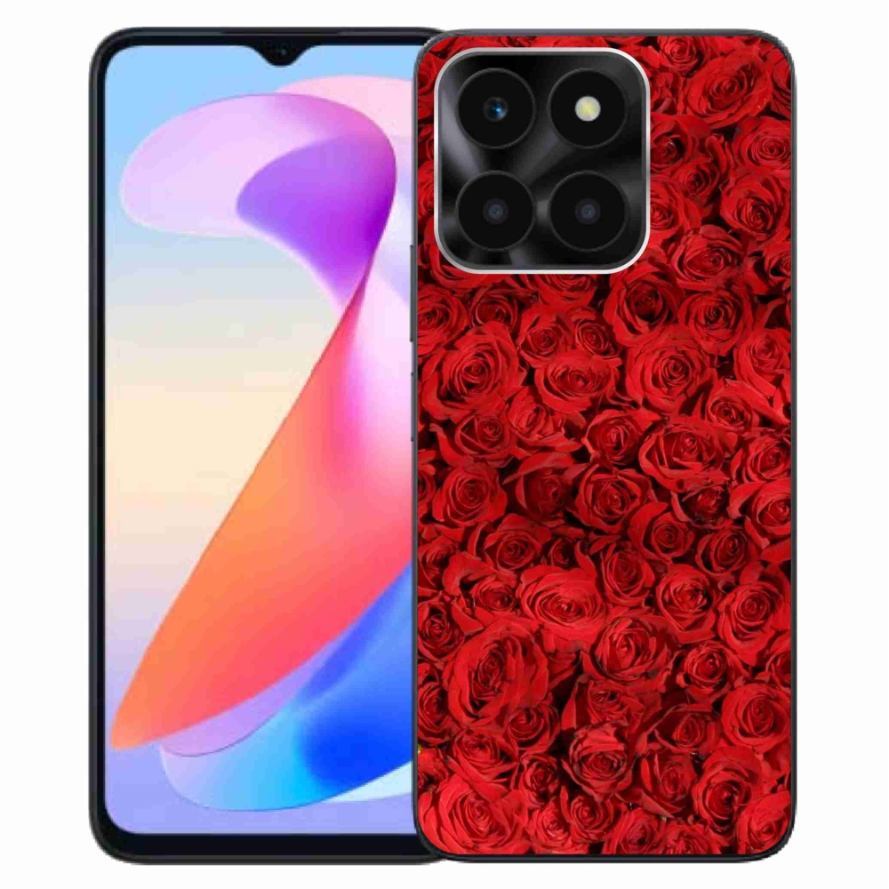 Gelový kryt mmCase na Honor X6a - růže