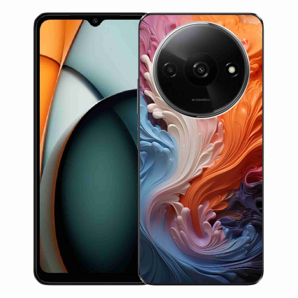Gelový kryt mmCase na Xiaomi Redmi A3 - abstraktní motiv 8