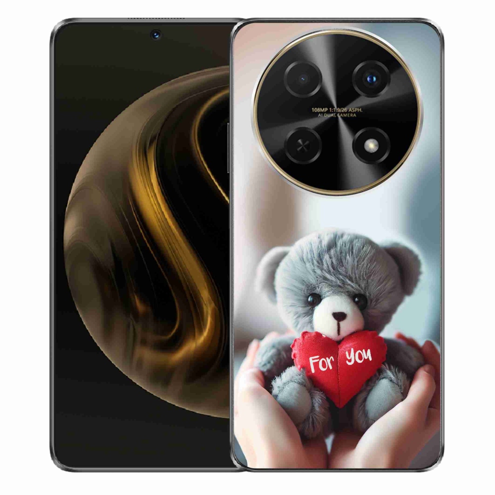 Gelový kryt mmCase na Huawei Nova 12i - medvídek pro zamilované