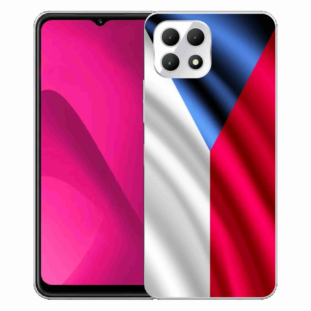 Gelový kryt mmCase na T-Mobile T Phone 2 - česká vlajka