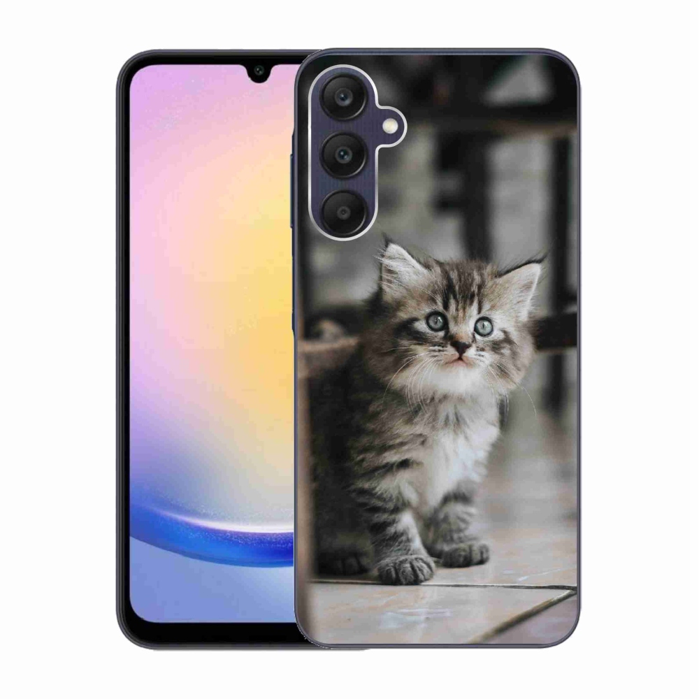 Gelový kryt mmCase na Samsung Galaxy A25 5G - koťátko