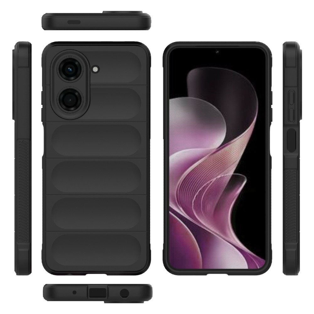 Rugg odolný gelový obal na Xiaomi Redmi A5 (171.7x77.8x8.3mm) - černý