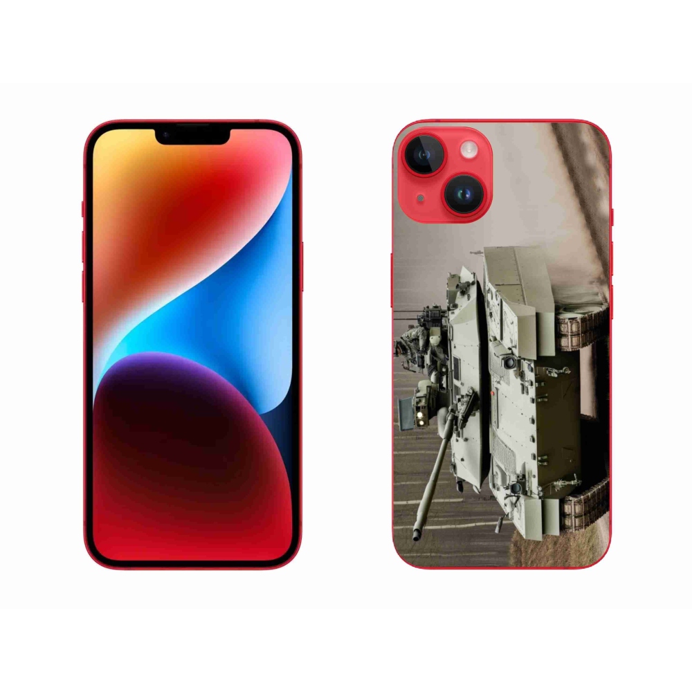 Gelový kryt mmCase na iPhone 14 Plus - tank 2
