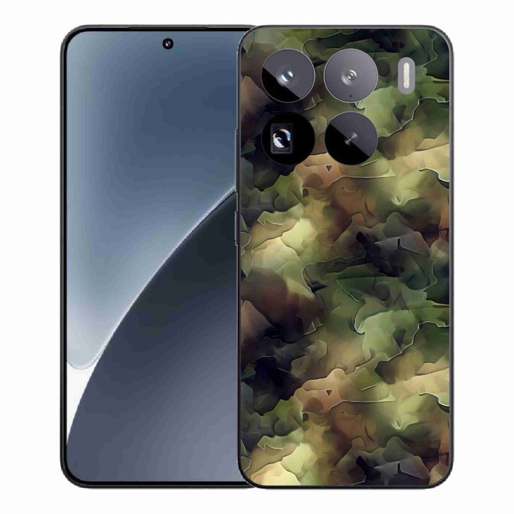 Gelový kryt mmCase na Xiaomi 15 Pro - maskáčový vzor 10