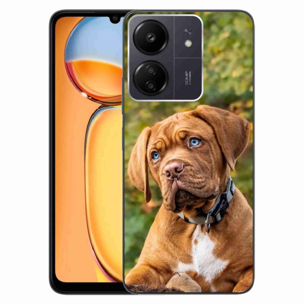 Gelový kryt mmCase na Xiaomi Poco C65/Redmi 13C - štěně 