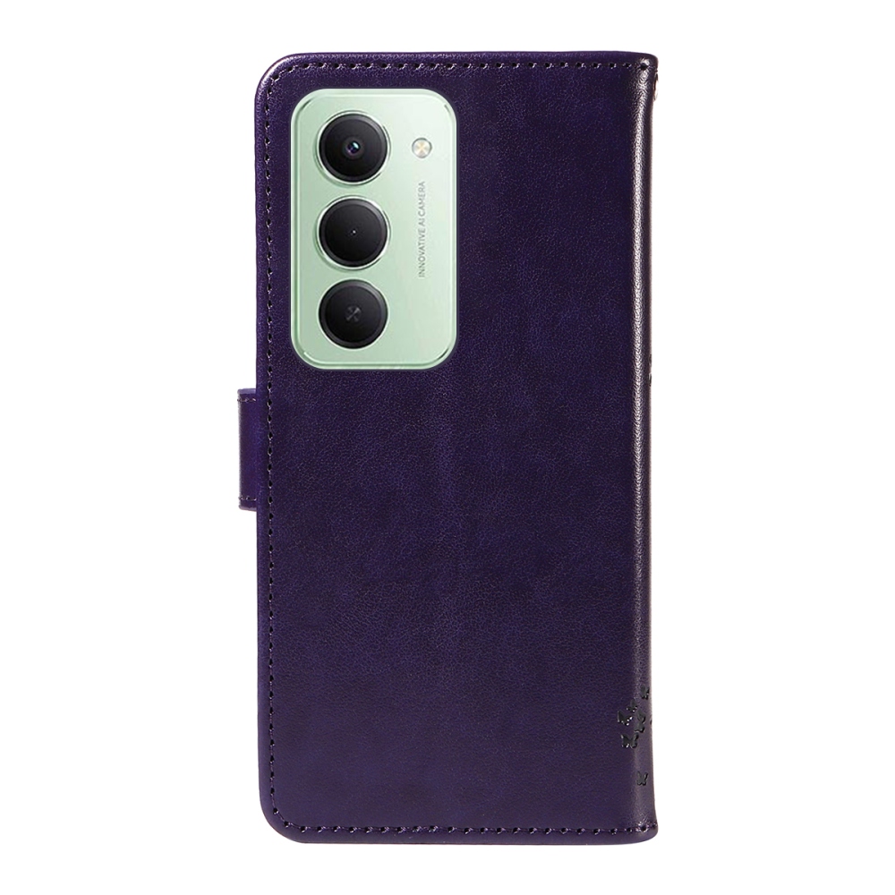Trees knížkové pouzdro na Xiaomi Redmi 15 4G (171mm) - fialové