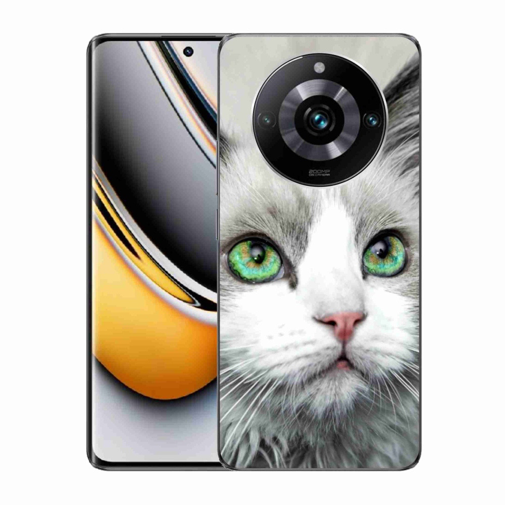 Gelový kryt mmCase na Realme 11 Pro/11 Pro+ - kočičí pohled