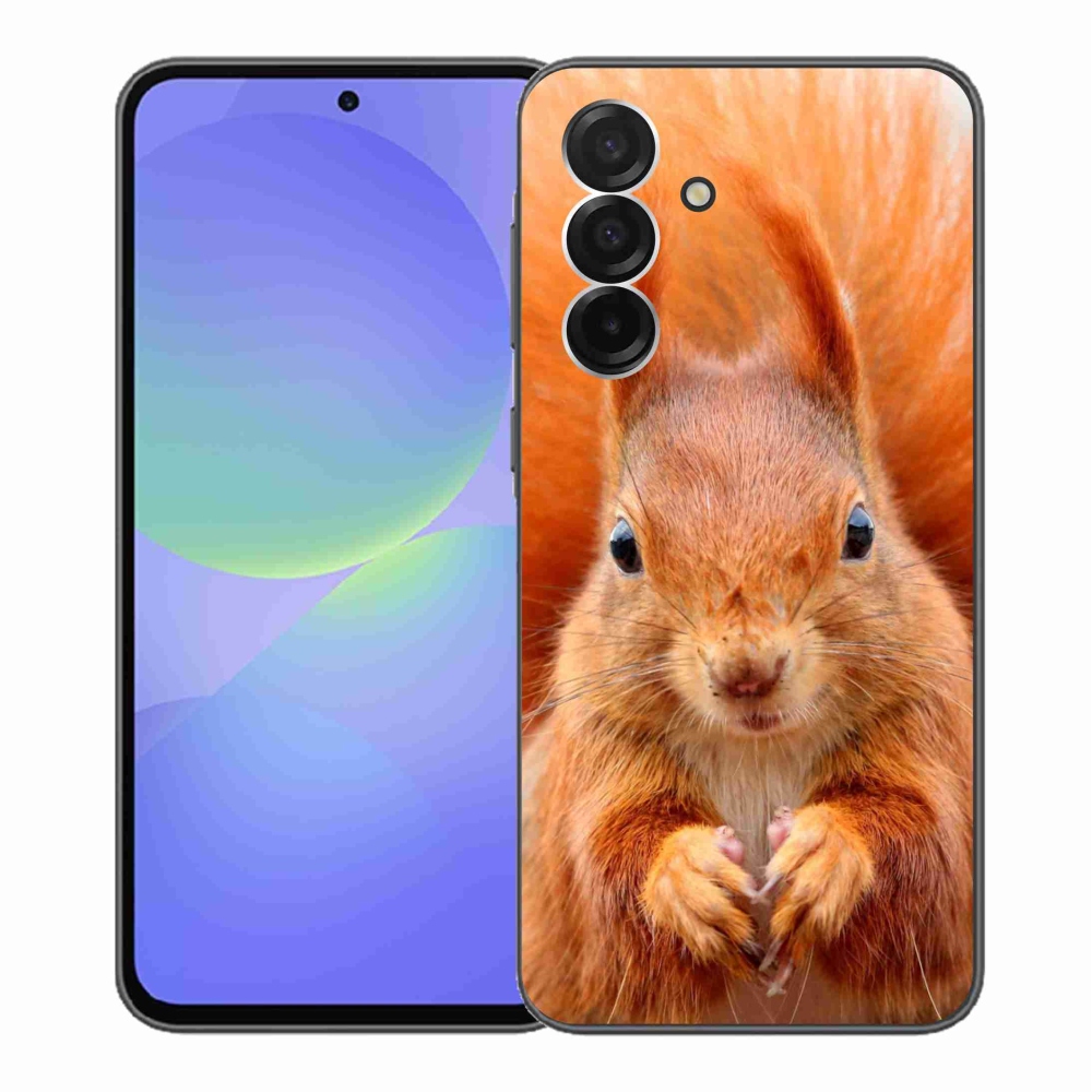 Gelový kryt mmCase na Samsung Galaxy A36 5G - veverka