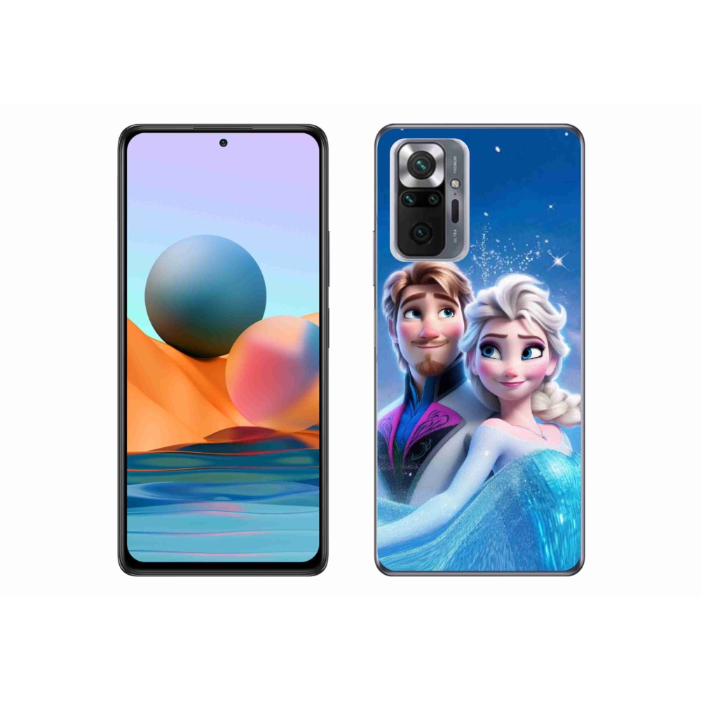 Gelový kryt mmCase na Xiaomi Redmi Note 10 Pro - ledové království 1