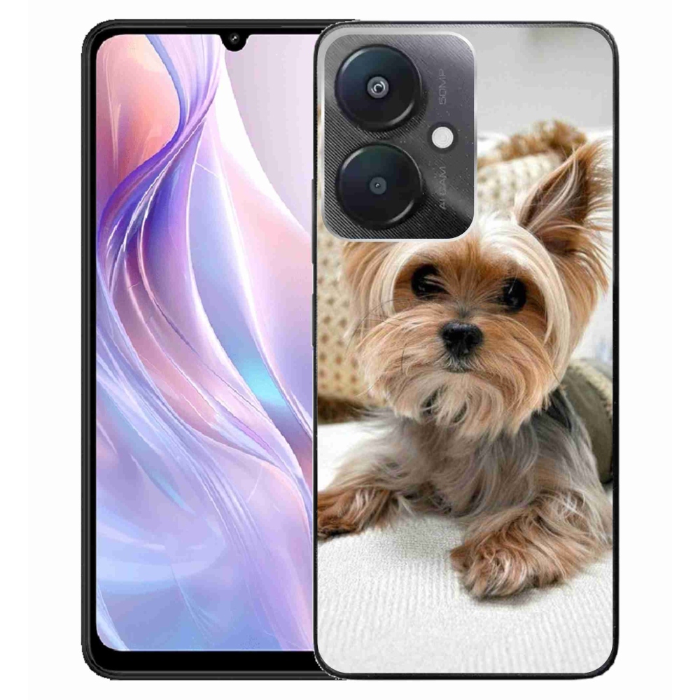 Gelový obal mmCase na Xiaomi Redmi 13C 5G - jorkšír 5