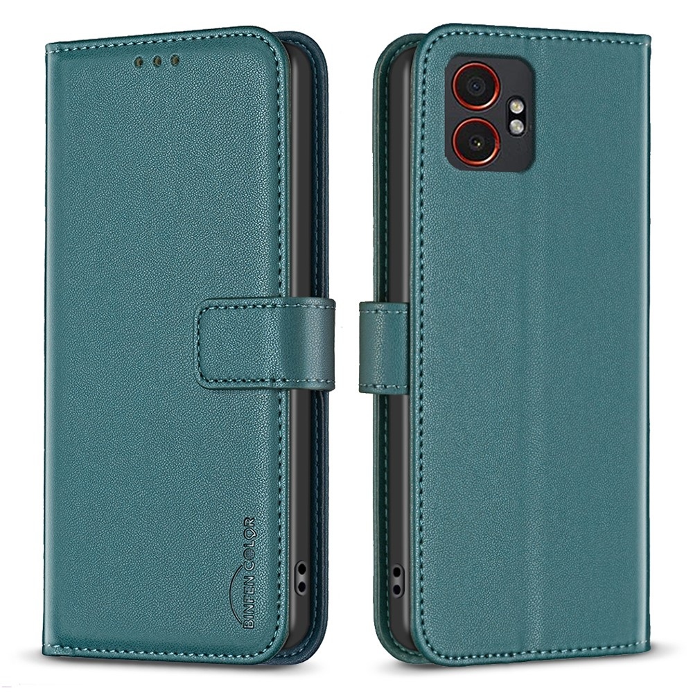 BNF knížkové pouzdro na Samsung Galaxy Xcover 7 Pro - zelené