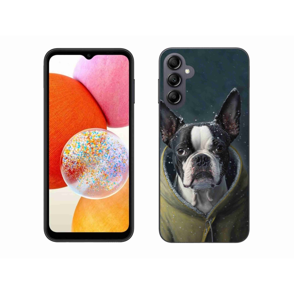 Gelový kryt mmCase na Samsung Galaxy A14 4G/5G - buldoček