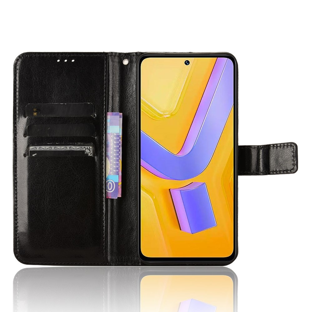 Crazy knížkové pouzdro na Vivo V40 SE 4G/5G - černé