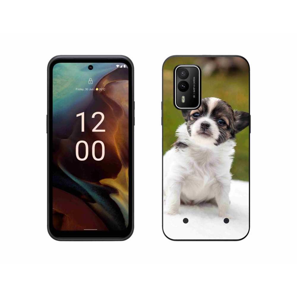 Gelový obal mmCase na Nokia XR21 - čivava 4