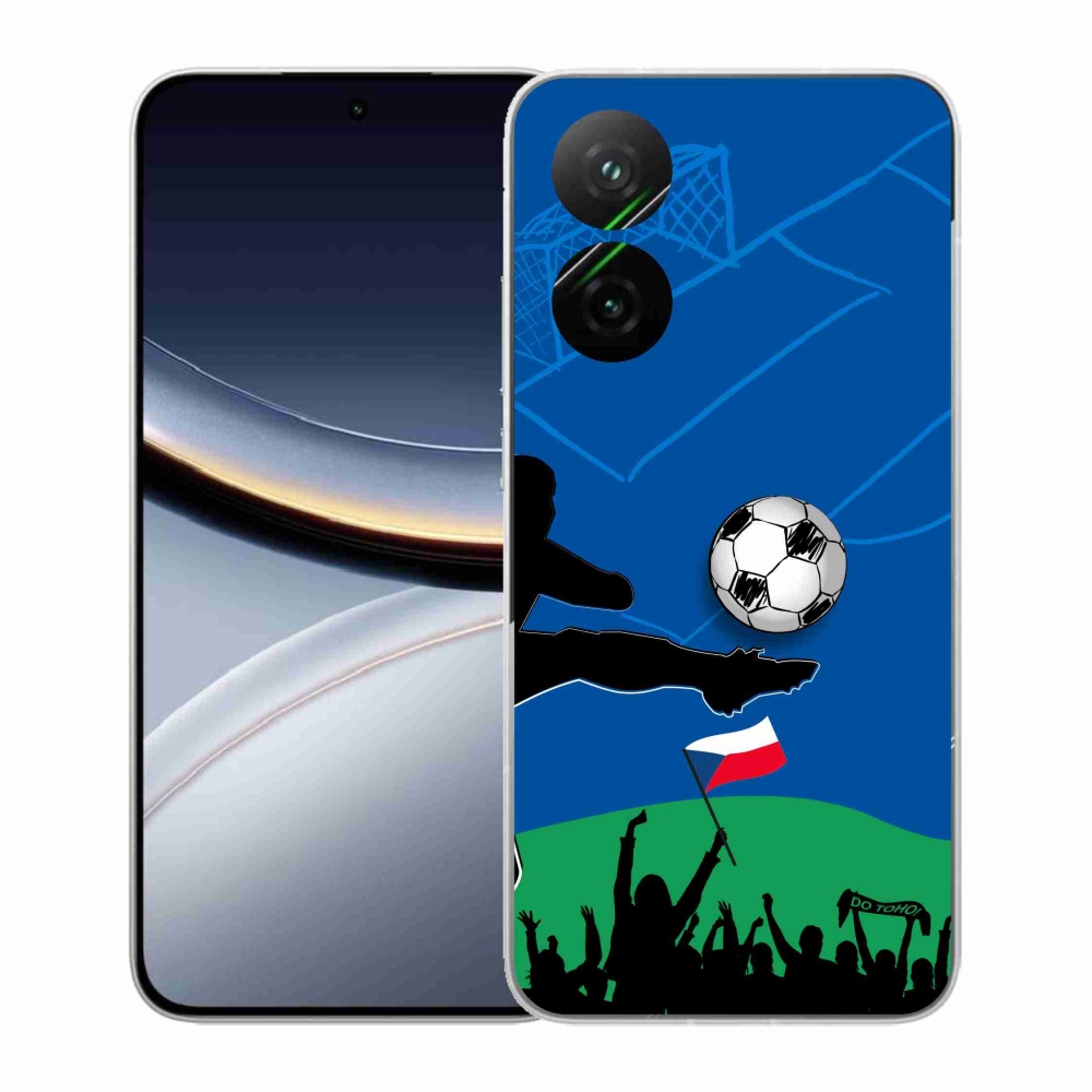 Gelový kryt mmCase na Xiaomi Poco F7 5G - fanoušci fotbalu