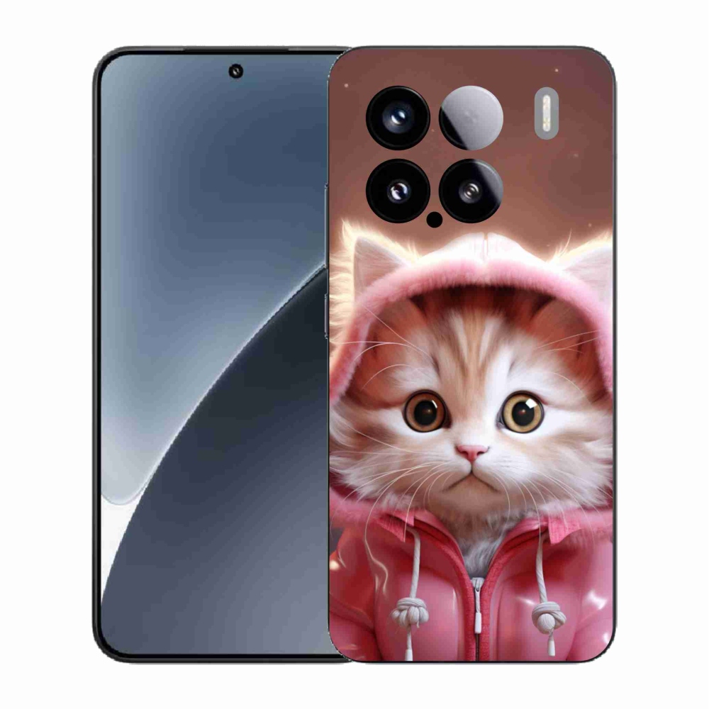 Gelový kryt mmCase na Xiaomi 15 - roztomilé kotě 3