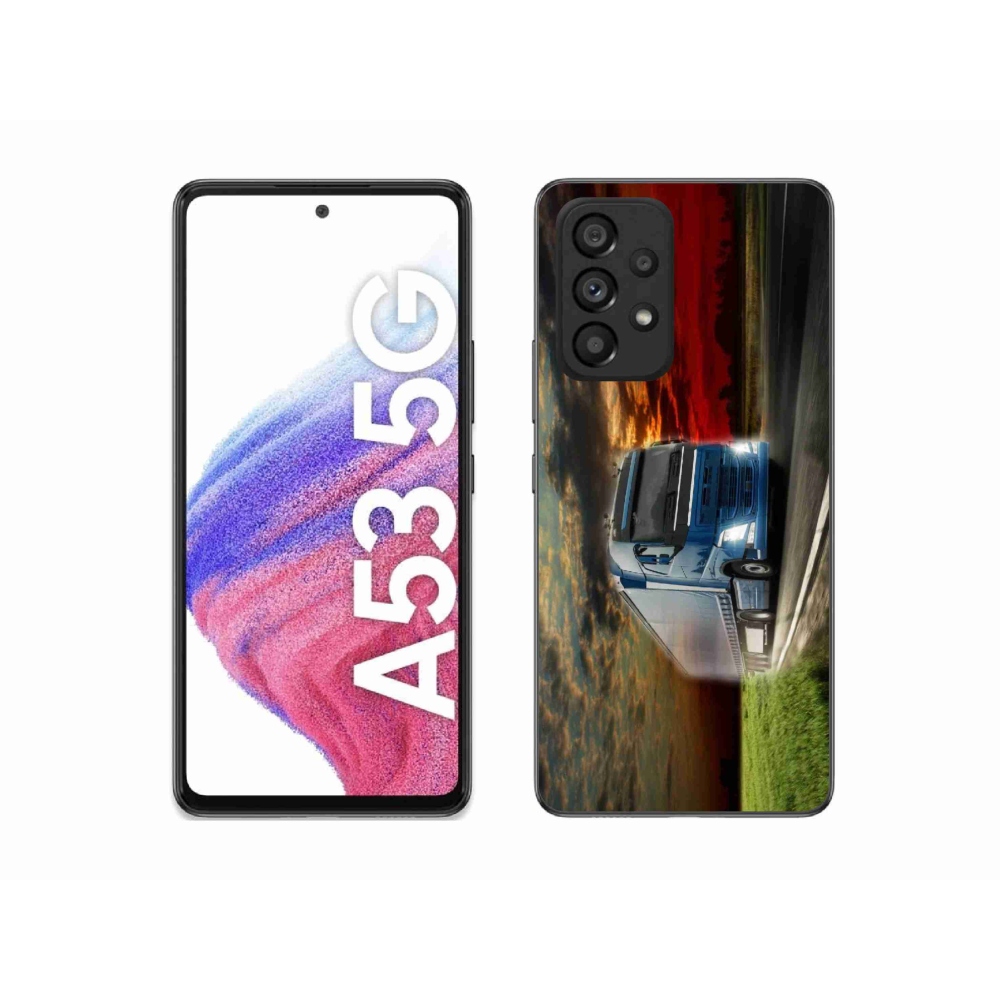 Gelový kryt mmCase na Samsung Galaxy A53 5G - kamion 4