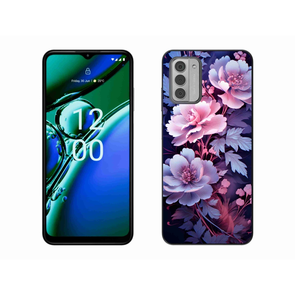 Gelový kryt mmCase na Nokia G42 - květiny 11
