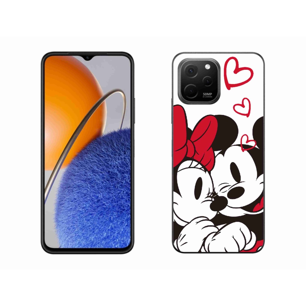 Gelový kryt mmCase na Huawei Nova Y61 - minnie a mickey