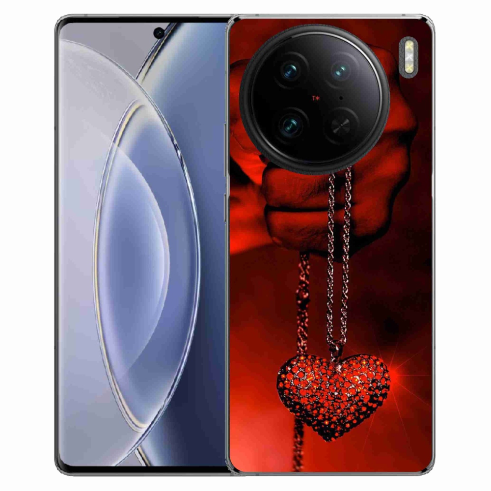 Gelový kryt mmCase na Vivo X90 Pro - náhrdelník